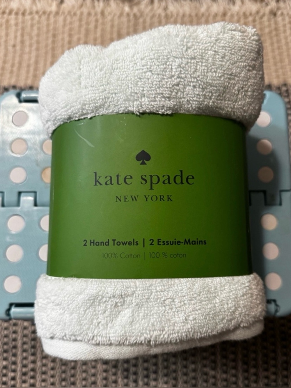 Kate Spade Set of Two Handle Towels